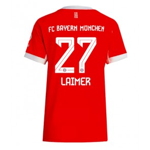 Bayern Munich Konrad Laimer #27 Domaci Dres za Ženska 2025-26 Kratak Rukavima